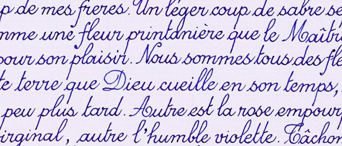 Danh Vo, 2/2/1861(Detail), 2009, Handwritten letter by Phung Vo, Ink on paper, 29,7 x 21 cm, Collection Mudam Luxembourg - Production 2013, © Photo: Rémi Villaggi / Mudam Luxembourg