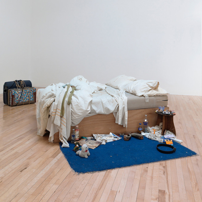 Tracey Emin, My Bed (1998), © Tate-London 2017