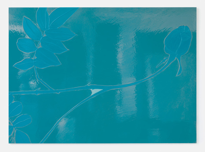 Gary Hume, Spent, 2016, Enamel paint on aluminum, 98 x 135 cm, Matthew Marks Gallery Archive