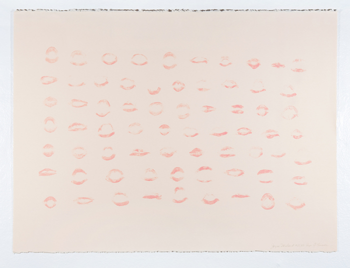 Joyce Wieland, O Canada, 1970, Lithograph, 70.5 x 60 cm, © Joyce Wieland, Courtesy of Anna Leonowens Gallery, NSCAD University Permanent Art Collection
