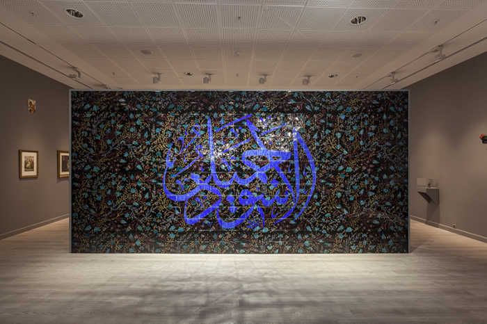 Installation view of Fred Wilson’s work for the 15th Istanbul Biennale, 16/9-12/1117, Pera Museum-Istanbul, Turkey, © Fred Wilson, Courtesy Pace Gallery