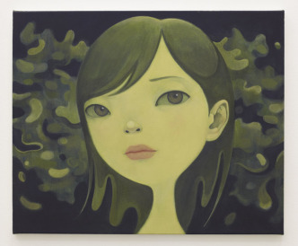 Hideaki Kawashima, grove, 2014, Acrylic on canvas, 50.0 x 61.0 cm, © Hideaki Kawashima, Courtesy the artist and Tomio Koyama Gallery