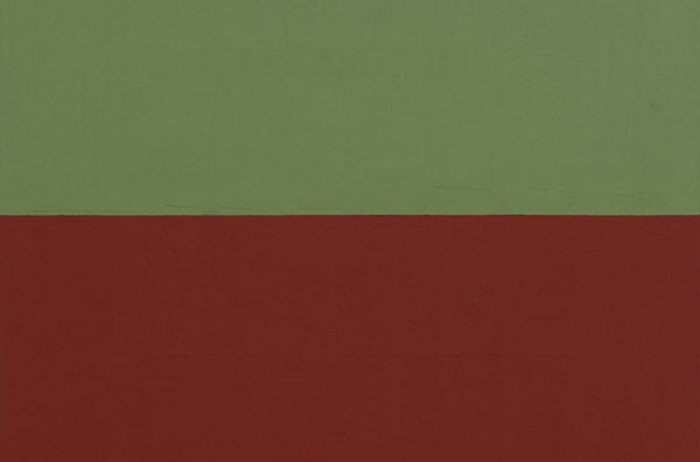 Brice Marden, Helen’s Moroccan Painting, 1980 Oil and wax on canvas, 175.3 × 114.3 cm, © 2019 Brice Marden/Artists Rights Society (ARS)-New York