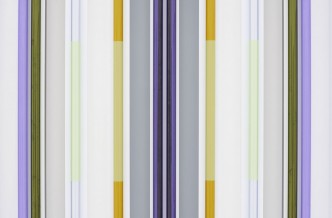 Robert Irwin, Kilts (detail), 2018, Shadow + Reflection + Color, 182.9 cm × 262.3 cm × 10.8 cm, © Robert Irwin, Courtesy the artist and Pace Gallery