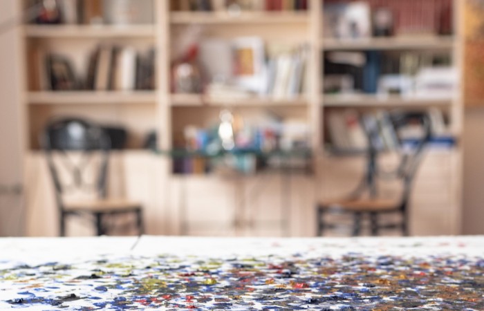 Chloe Akrithaki, #studiovisit Athina_Ioannou, 2020, © Chloe Akrithaki, Courtesy the artist