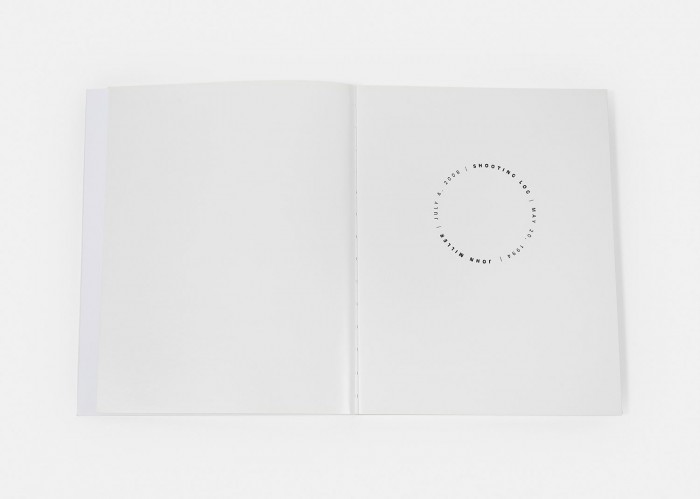 John Miller, Shooting Log, Mfc-Michèle Didier Editions
