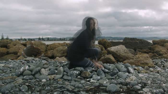 asinnajaq, Rock Piece (Ahuriri Edition), 2018, Video, 4’02’’, Courtesy of the artists