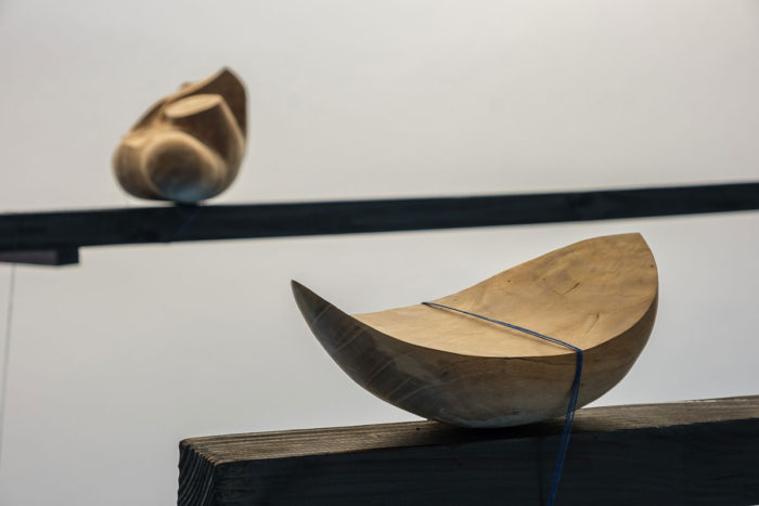 Minia Biabiany, the length of my gaze at night, 2021, Installation view from Future Generation Art Prize 2021, Pinchuk Art Centre, Kiev, Courtesy of the artist, Photo credit: Maksym Bilousov