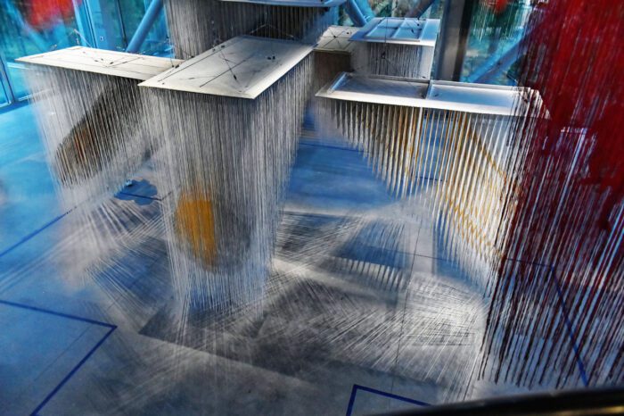 Olga De Amaral, Exhibition view Fondation Cartier pour l’art contemporain-Paris, 2024, Photo: © & Courtesy Dimitris Lempesis