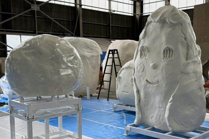 Yoshitomo Nara’s studio, Courtesy the artist and Blum Gallery