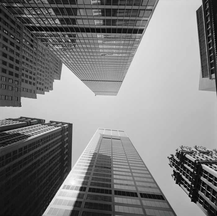 Phyllis Lambert, Espace en négatif, New York City/Negative space, New York City, 1968 (tirage chromogénique/chromogenic print), Collection Phyllis Lambert, Montréal/Phyllis Lambert Collection, Montreal, PL-1596. © Phyllis Lambert.=
