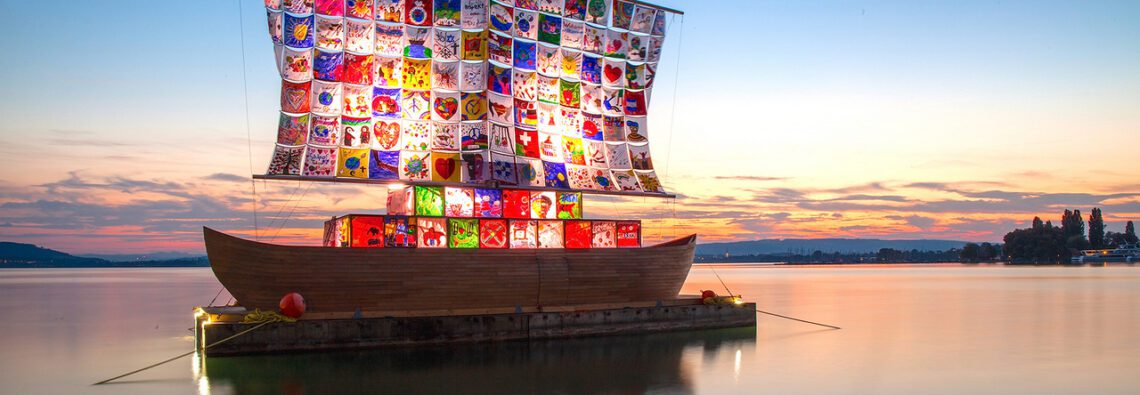 Ilya & Emilia Kabakov, The Ship of Tolerance, Photo Courtesy Oakville Galleries