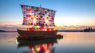 Ilya & Emilia Kabakov, The Ship of Tolerance, Photo Courtesy Oakville Galleries