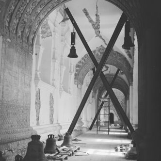 Jannis Kounellis, Untitled, 1997, Installation view, Soros Center for Contemporary Art-Kyyiv, Courtesy , Courtesy National University of Kyiv-Mohyla Academy