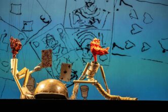 enduring power of reinvention in the face of crisis. Photo: Puppet Theater “The Soldier's Tale”, Photo © Bernhard Müller, Courtesy Salzburg Marionette Theatre
