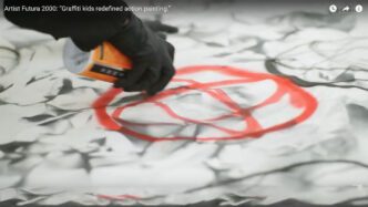 Futura 2000 was interviewed by Marc-Christoph Wagner on the occasion of the opening of his show “The Mechanical Age” at V1 Gallery in Copenhagen, Denmark. The interview and drawing were filmed at The Lab, Copenhagen. Camera: Simon Weyhe, Edited by: Astrid Agens Hald, Produced by: Marc-Christoph Wagner, © Louisiana Channel, Louisiana Museum of Modern Art, 2025. Louisiana Channel is supported by Den A.P. Møllerske Støttefond, Ny Carlsbergfondet, and C.L. Davids Fond og Samling.