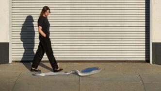 Ricky Swallow, Bent Form 4, Courtesy MCA (Museum of Contemporary Art Australia)