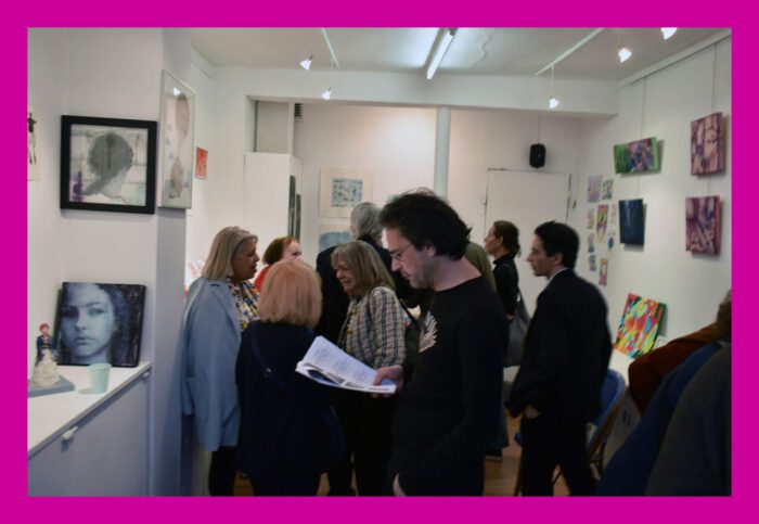 Εγκαίνια Ομαδικής Έκθεσης “Tea Time II”, Γκαλερί Δεσμός – Παρίσι, Μάιος 2025