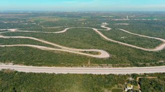 Oliver Ressler, We Are the Forest Enclosed by the Wall , 2025, 4K video, © ProLitteris, Zurich, Courtesy of the artist, àngels barcelona