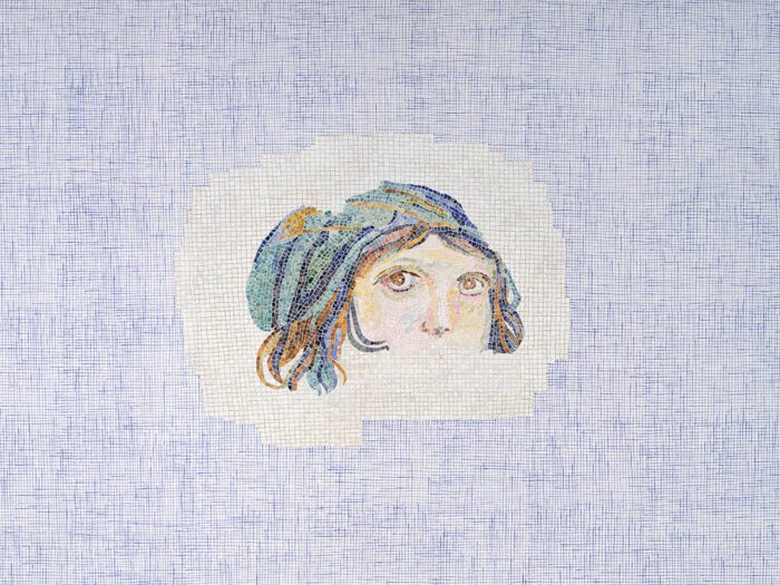 aolo Colombo, Lavender (detail), 2024, Watercolour, 112 x 75 cm, © Paolo Colombo, Photo: Paul Salveson, Courtesy Bernier/Eliades Gallery