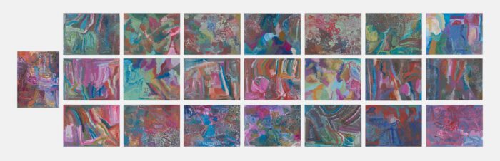 Emily Kam Kngwarray, The Alhalker suite 1993. National Gallery of Australia, Canberra © Emily Kam Kngwarray/Copyright Agency. Licensed by DACS 2025