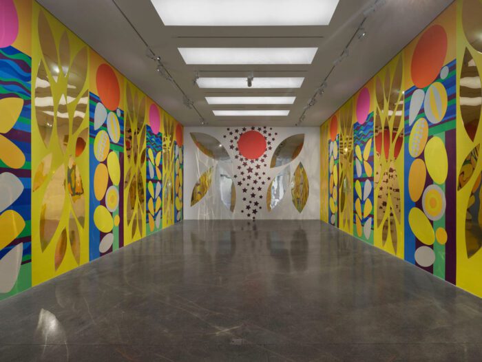 Beatriz Milhazes, Além do Horizont, Exhibition view White Cube Gallery-London, 2025, Courtesy White Cube Gallery