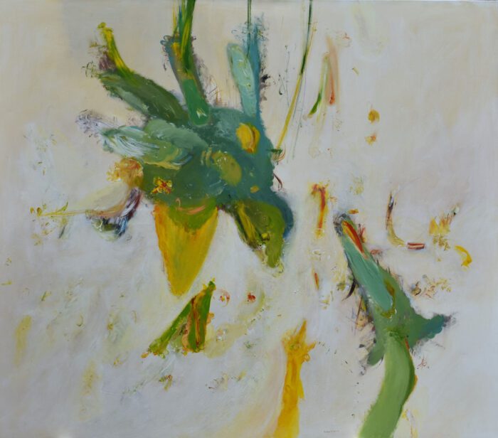 Nikos Kryonidis, UNTITLED, 2025, acrylics on canvas,140 X 160 cm, © Nikos Kryonidis, Courtesy the artist and Astrolavos - dexameni Gallery