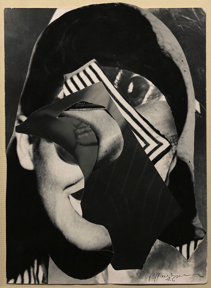 Raoul Hausmann, Front Portrait, 1946, Collection Bank Austria, © VG Bild-Kunst, Bonn 2025, Repro: © Alistair Fuller