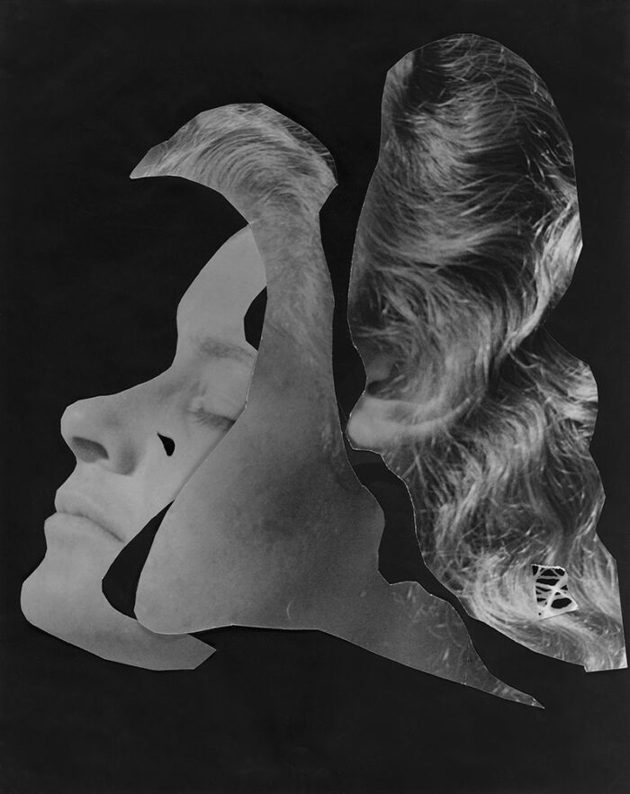 Raoul Hausmann, Le portrait corrigé (The Adjustet Portrait), 1946/47, MACHV – Château de Rochechouart, © VG Bild-Kunst, Bonn 2025, Repro: © MACHV – Château de Rochechouart and Berlinische Galerie/Anja Elisabeth Witte