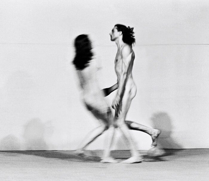 Ulay / Marina Abramović, Relation in Space, Performance, 58 minutes, XXXVIII Biennale, Giudecca, Venice, July, 1976, © Ulay / Marina Abramović, Courtesy of the Marina Abramović Archives, Photo: Jaap de Graaf
