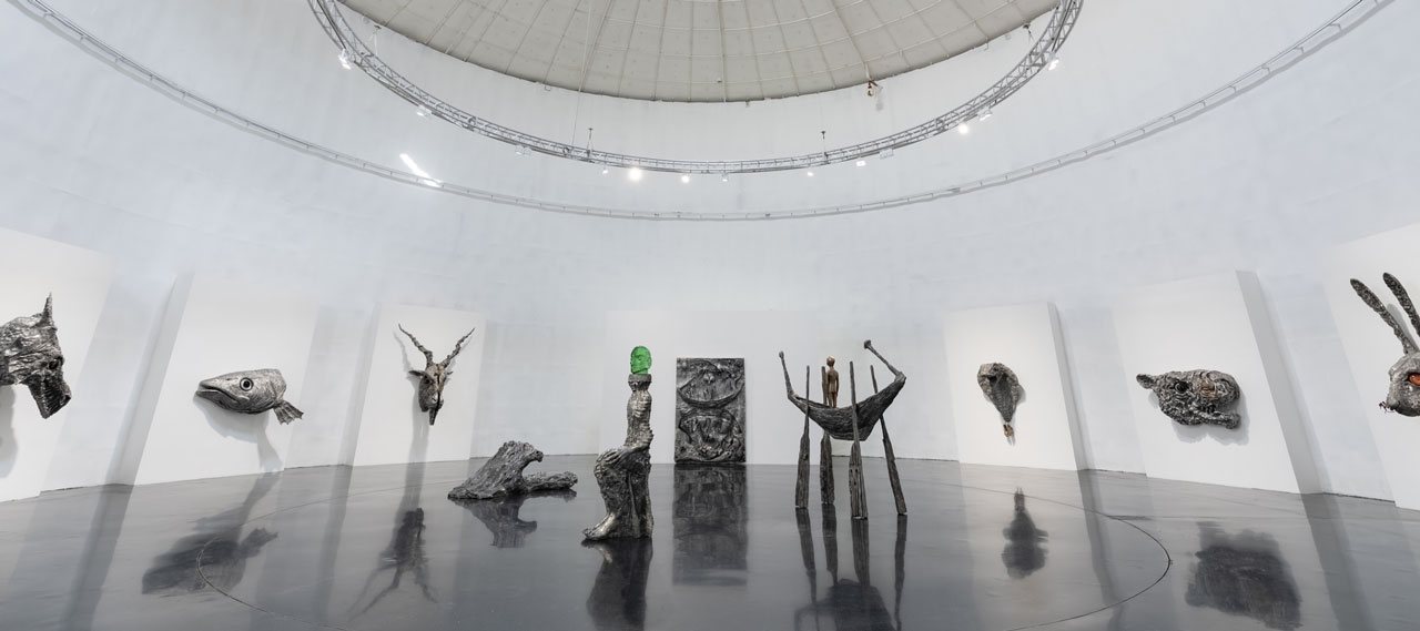 Jean-Marie Appriou, Cosmic Clock, Exhibition view, TANK Shanghai, 2025, Courtesy the artist and TANK Shanghai