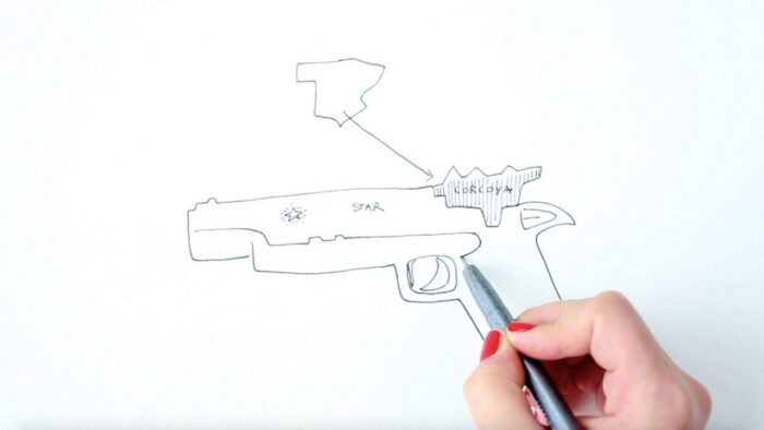 Ana García-Pineda, Film still ‘La Curva del Olvido [The curve of Forgetting]’, 2013.