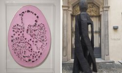 01a-Lucio-Fontana.-Concetto-spaziale,-La-Fine-di-Dio-(1963)-Oil-on-canvas,-178-x-123-cm