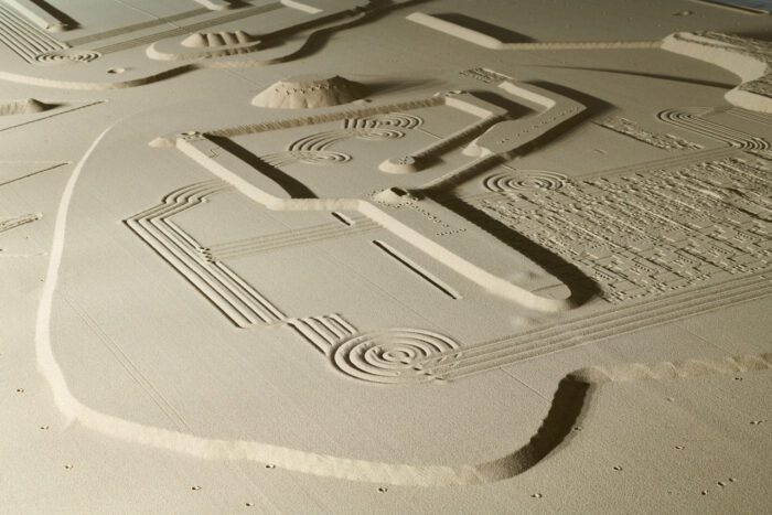 Carl Cheng, Human Landscapes, 2022, © Carl Cheng, Courtesy the artist and Philip Martin Gallery, Los Angeles, Photo Credit: Brica Wilcox, courtesy of REDCAT, Los Angeles