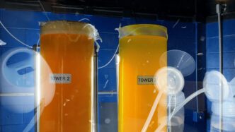 Trisha Baga. MORE. 2025. 3D stereoscopic single-channel video. 40 min 17 sec. 16:9 aspect ratio. Video still courtesy of the artist and Société Berlin