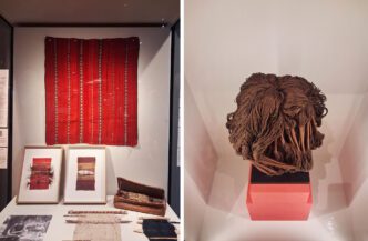 Sheila Hicks, Le Fil voyageur, Musée du quai Branly - Jacques Chirac, Paris 2026, Photo : © & Courtesy Efi Michalarou