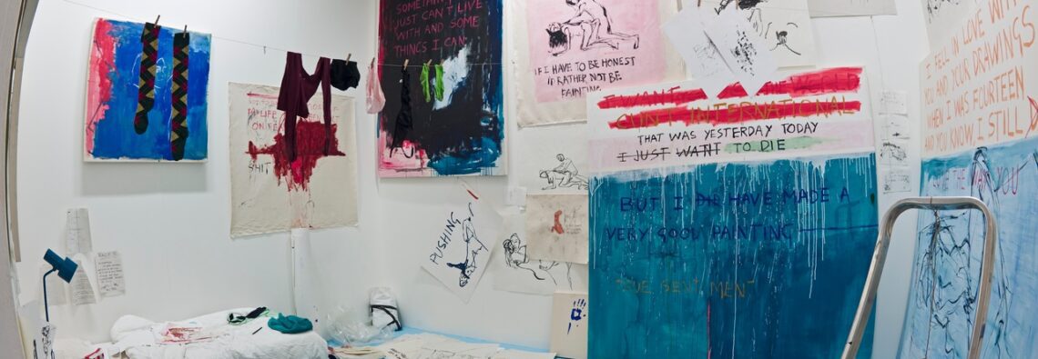 10. Tracey Emin, Exorcism of the last painting I ever made 1996 © Tracey Emin. All rights reserved, DACS 2026