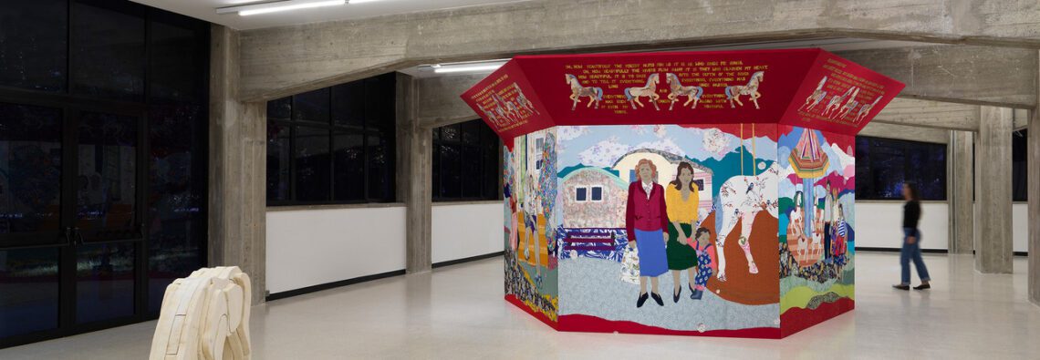 Małgorzata Mirga-Tas, Pani, so tradeł / Water that Wanders, Exhibition view, Kunsthal Charlottenborg- Copenhagen, 2026, Courtesy the artist and Kunsthal Charlottenborg