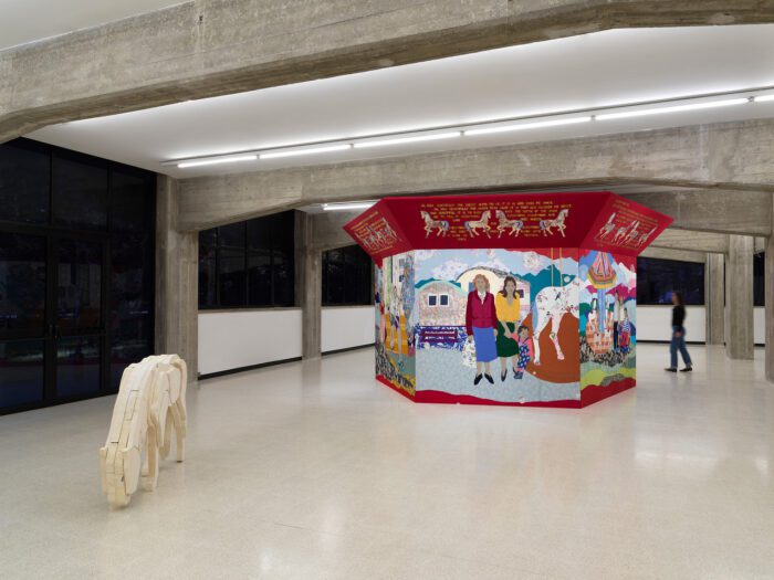 Małgorzata Mirga-Tas, Pani, so tradeł / Water that Wanders, Exhibition view, Kunsthal Charlottenborg- Copenhagen, 2026, Courtesy the artist and Kunsthal Charlottenborg