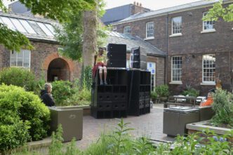 SERAFINE1369, I I I (something flat, something cosmic, something endless), The Bluecoat, 2021 Liverpool Biennial Photo: Katarzyna Perlak