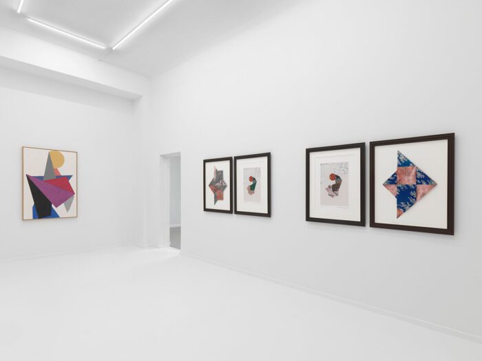 Exhibition view Katja Strunz. Future Collapses, Past Rises, Neuer Berliner Kunstverein (n.b.k.), 2026 © Photo: n.b.k. / Jens Ziehe