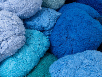 Sheila Hicks, "Nowhere To Go" (detail), 2022, © Sheila Hicks, Courtesy the artist and West Bund Museum