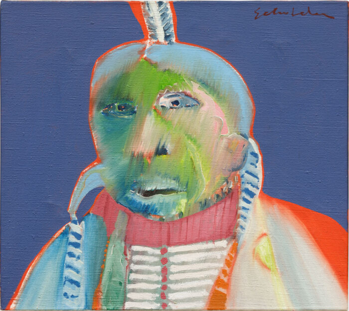 Fritz Scholder, Monster Indian, 1968, © Fritz Scholder, photo: Axel Schneider