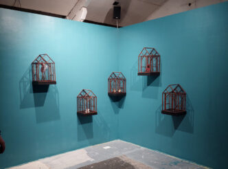Artemis Potamianou, Which side are you on, Installation View, Courtesy the artist and ID:I Galleri