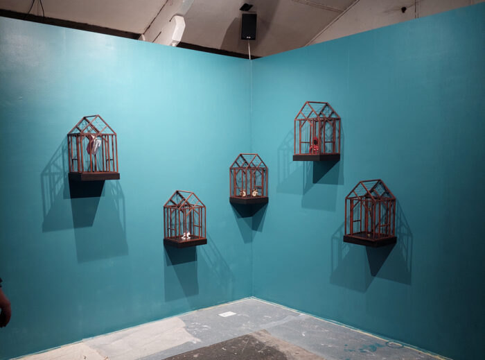 Artemis Potamianou, Which side are you on, Installation View, Courtesy the artist and ID:I Galleri