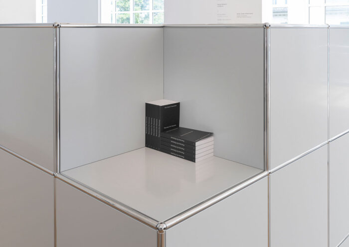 Positions on Freedom. Design and its Boundaries – the thing Fellowship 2026, Installation view, Photo: Günzel/Rademacher, © Museum Angewandte Kunst