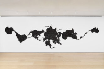 Teresita Fernández, Island Universe 2 (2023), charcoal, Collection of the Vancouver Art Gallery, Acquisition Fund