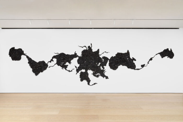 Teresita Fernández, Island Universe 2 (2023), charcoal, Collection of the Vancouver Art Gallery, Acquisition Fund