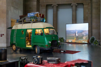 Zineb Sedira, When Words Fall Silent, Cinema Speaks...., Tate Britain Commission 2026, Photo © Tate (Lucy Green)
