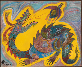 Chico da Silva (Francisco Domingos da Silva), Sem título [Untitled], 1969. Photo: Ding Musa | Courtesy Galatea